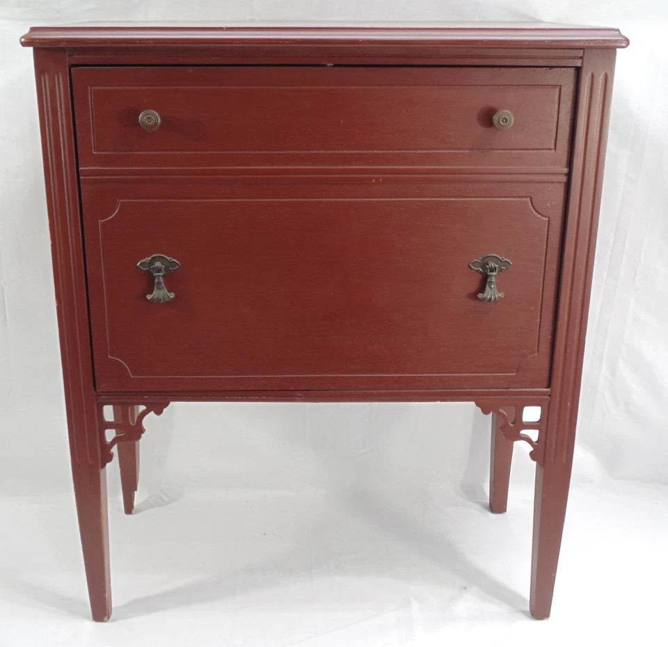 Mesa moderna vintage MCM mediados de siglo barra ocultadora Martini coctelera soporte de vidrio Foto 2 de 4