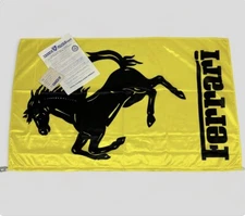 FERRARI OFFICIAL SMALL DEALERSHIP FLAG BANNER FAHNEN HEROLD | NOS | 1980’s