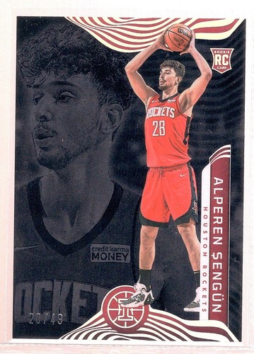 2021-22 Illusions #166 Alperen Sengun Rookie RC /49 - Picture 1 of 2