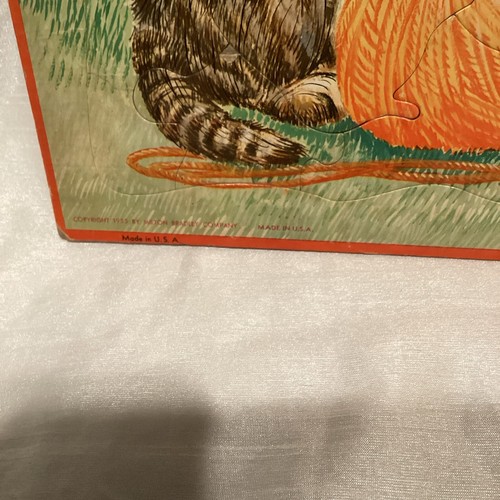 Set Of 3 Vintage Milton Bradley Aptitude Tested Puzzles - Picture 4 of 11