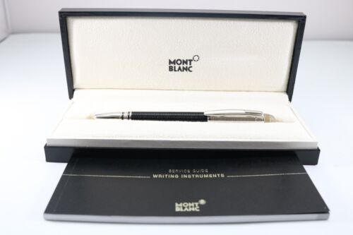 Vintage (um 2000) Montblanc Starwalker Doue Guilloche Fineliner Kugelschreiber (Gehäuse) - Bild 2 von 17