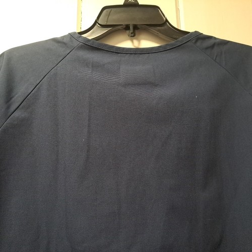 WonderWink Modern Fit Navy VNeck Short Sleeve Scrub Top Men's Size Medium - Picture 9 of 10
