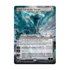 WOTC Tarkir: Dragonstorm Ugin, Eye of the Storms (Borderless) (MR) NM