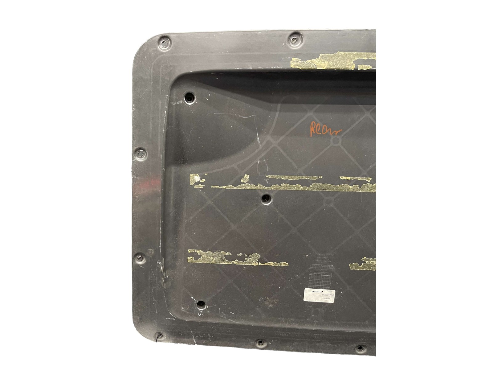 McLaren 720S 2018-2023 Rear Cover panel Black P/N 14A2717SP