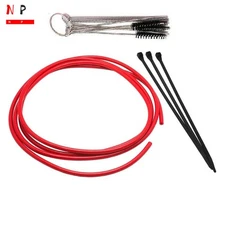 New Carburetor Overflow Vent Hose Kit for Keihin FCR MX Mikuni Carb Red 8.5 FT