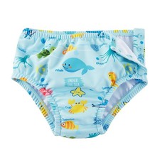 Baby Swim Diapers Reusable Washable Infant Diaper Swimsuit with Side Snap UPF...