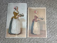 2-Walter Baker & Co Trade Card- Chocolate-Dorchester, MA.  Q484