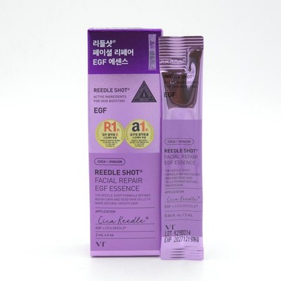 VT Reedle Shot Facial Repair EGF Essence 2ml x 6ea Smooth Skin