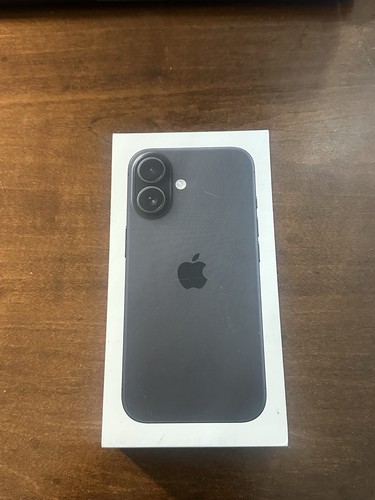iPhone 16 Black BOX ONLY Empty