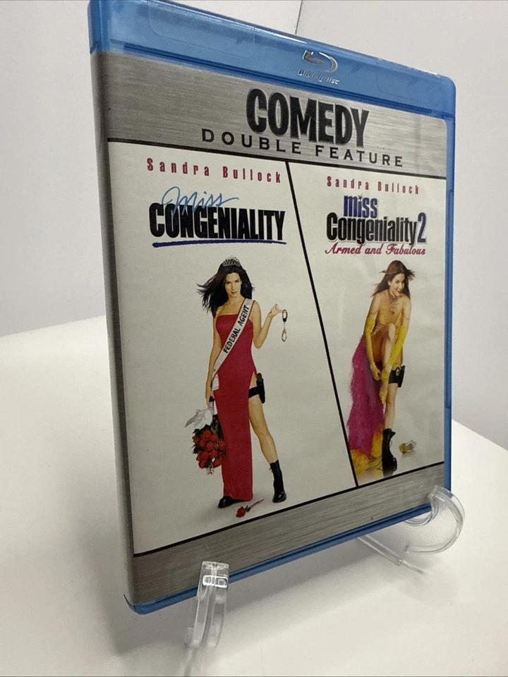 Miss Congeniality / Miss Congeniality 2 - Bluray - Sandra Bullock Rare OOP - Image 2 of 4