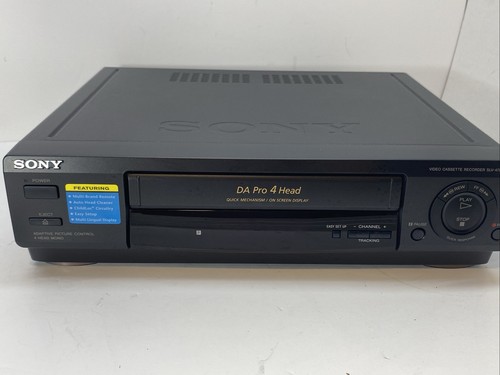 Sony SLV-478 VCR 4 Head VHS Tape Player Recorder With Remote Tape CLEAN - Picture 12 of 12