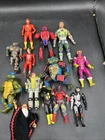 Vintage 80s Action Figures Lot TMNT GI Joe - Cyborg Ninja Turtles Mixed. ML