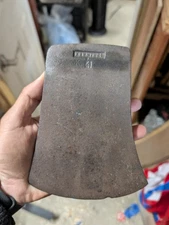 Keesteel Tasmanian Pattern Axe Head Vintage Tassie Repaired Poll