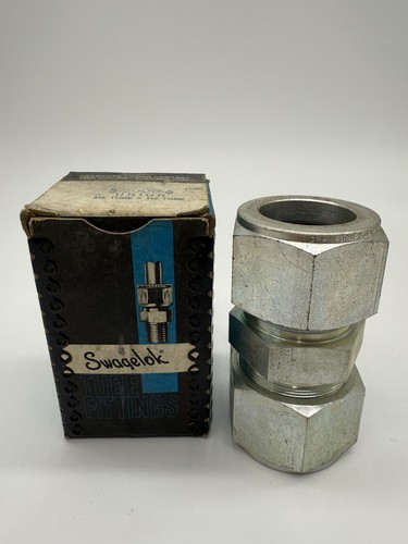 Swagelok S-2000-6 Union Fitting 1 1/4 Tube x 1 1/4 Tube Union NOS - Picture 2 of 7