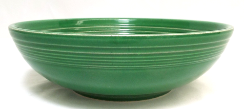 Vintage Fiesta Homer Laughlin Medium Green Older HLC Individual Salad Bowl 7 5/8 - Picture 2 of 8