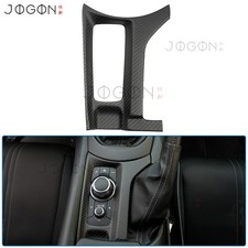 For Mazda Mx-5 Miata Roadster 16-24 Matte Carbon Console Connect Controller Trim