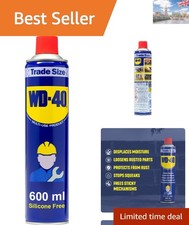 Professional WD-40 Multi Use Spray 600ml - Rust Prevention & Water Displacement 29.98 per litre