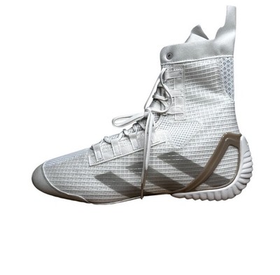Adidas Boxing Speedex 23 High Top Shoes Size 10 Off White NEW