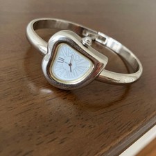 YSL Heart Watch Quartz Bangle Used Battery Seal Replaced