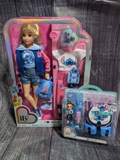 Disney ILY 4Ever I Love STITCH Deluxe Fashion Doll  Tote Tennies Series 3 Lot