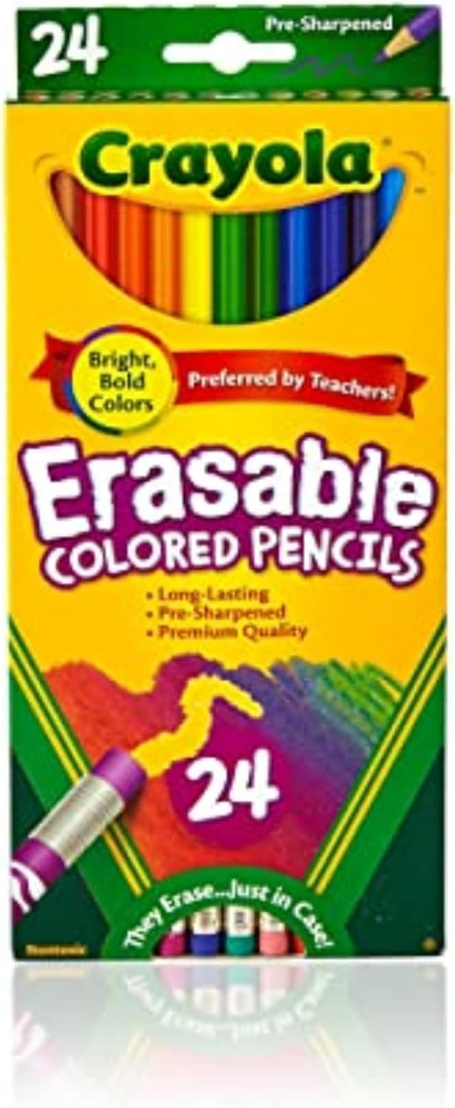 S (24ct), Assorted Kids Colored Pencils For Coloring Book
