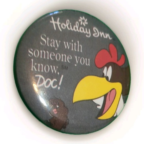 15 Vintage 1990 Bugs Bunny & Warner Bros Figuren Holiday Inn Promo Buttons - Bild 4 von 21