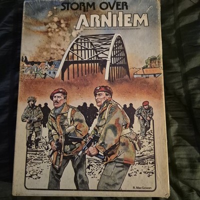 Avalon Hill Storm Over Arnhem War Board Game 1981 2 Players Age 12+ 12-16 17+