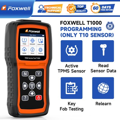 #ad #ad Universal TPMS Sensor Programming Activation Tool Foxwell T1000 Diagnostic $128.99
