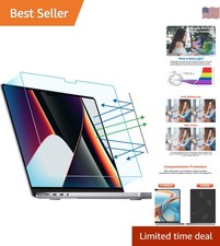 2-Pack Anti Blue Light Matte Screen Protector for 16" MacBook Pro 2021-2024