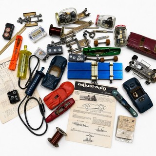 Vintage Slot Car Parts & Accessories Lot Russkit Adjust O Jig Lot AS IS