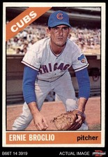 1966 Topps #423 Ernie Broglio Cubs 6 - EX/MT