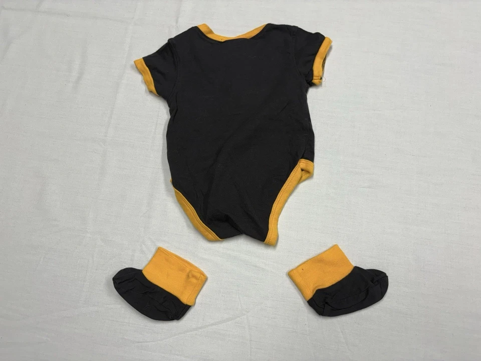 Pittsburgh Pirates MLB Majestuoso Infantil Traje de Una Pieza Con Botines 0-3 Meses Foto 3 de 3