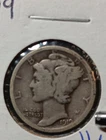 👉1919-  Mercury Dime Vg Choice  #8