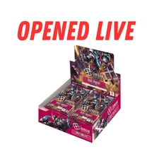 [OPENED LIVE] Gundam Card Game GD02: Dual Impact Booster Box Japanese
