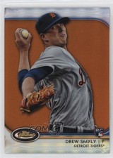 2012 Topps Finest Orange Refractor 5/99 Drew Smyly #34 0c6