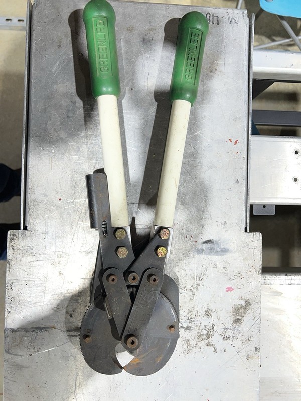 Greenlee 774 High Performance Ratchet Cable Cutter - Green/Silver