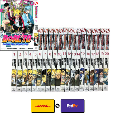 Boruto Naruto Next Generations Full Set Vol. 1-20 Manga English Comic New Book