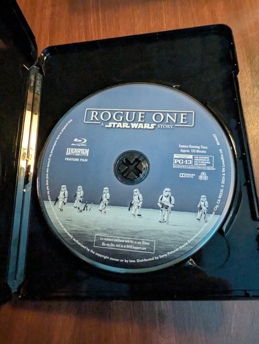 Star Wars Andor: Season 1 & Rogue One (Blu-ray) - Discs only w blank cases! - Picture 5 of 7