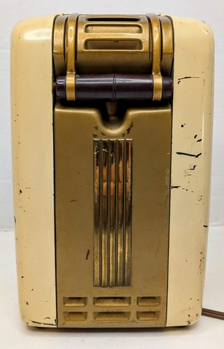 Vintage 1940s Westinghouse H-126 Refrigerator Tube Radio - WORKING! - Picture 3 of 8
