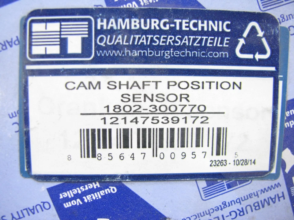 (2) Sensores de posición del árbol de levas Hamburg-technic 1802-300770 2004-2005 BMW 4.4L-V8 Foto 3 de 3