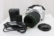 Pentax K-S2 20.1MP DSLR Camera White DA 18-135mm WR Lens Kit Charger From JAPAN