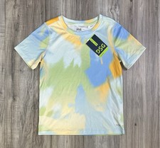 DSG Boys Printed Movement Tee University Gold Freestyle Size XL (18), Brand New