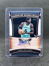 2025-26 Topps Basketball MARK WILLIAMS Marks of Excellence Auto #ME-MW Hornets R