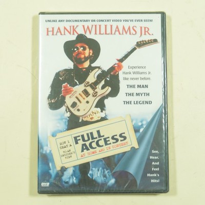 Hank Williams, Jr.: Full Access - At Home and In Concert DVD New Sealed