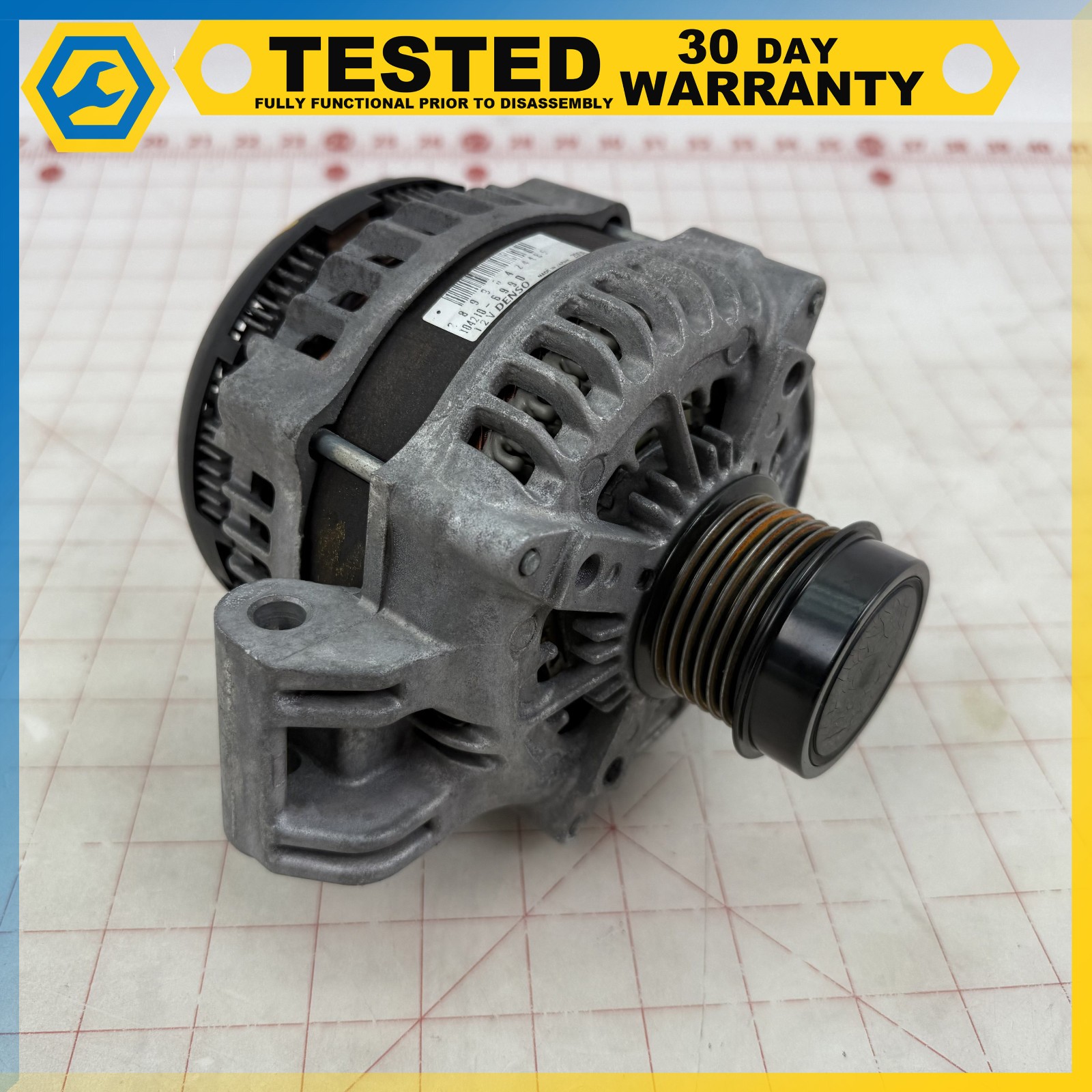 14-17 MASERATI GHIBLI 3.0L F160 engine ALTERNATOR GENERATOR OEM