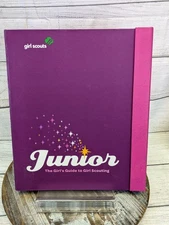 Junior Girls Guide to Girl Scouting - Loose Leaf - Hard Cover Binder