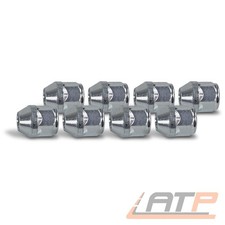 8x RADMUTTER KEGELBUND M12x1,5 FÜR MAZDA E MPV MX-3 MX-5 MX-6 RX-7 XEDOS