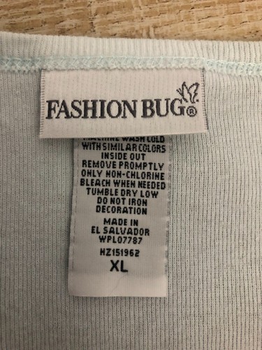Fashion Bug Women's XL Christmas Shirt "You Make Me Melt" Snowmen Light Blue - Picture 5 of 10