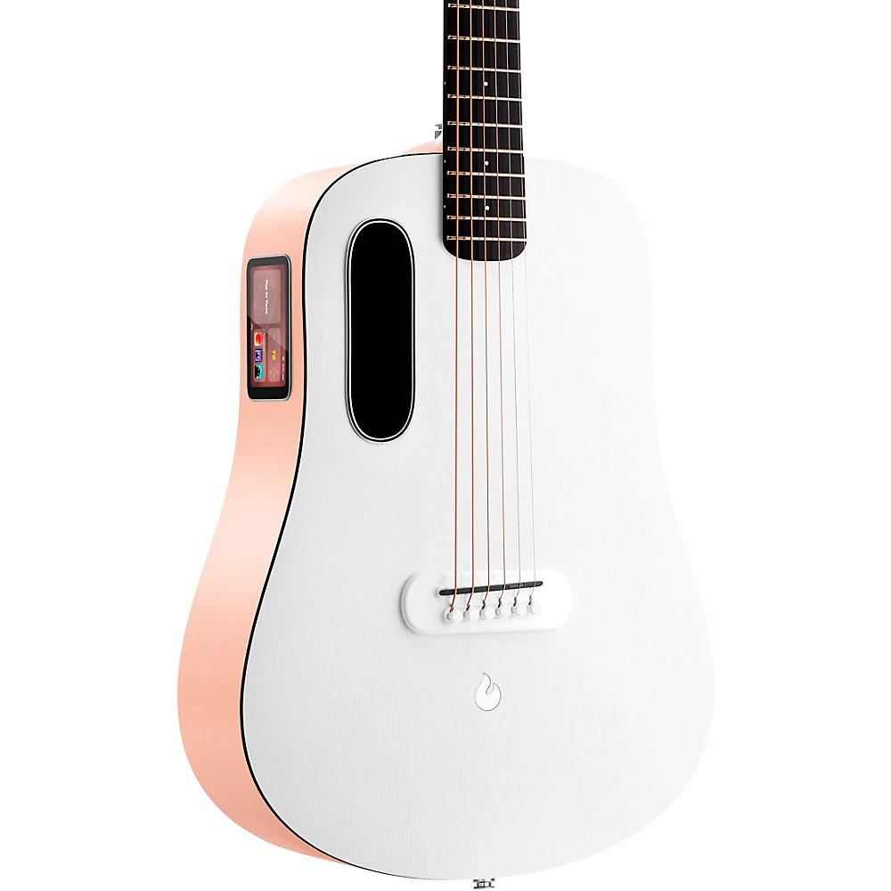 LAVA MUSIC ME play 36 Acoustic-Electric Guitar wLite Bag Light Peach-Frost Wht 64190₽