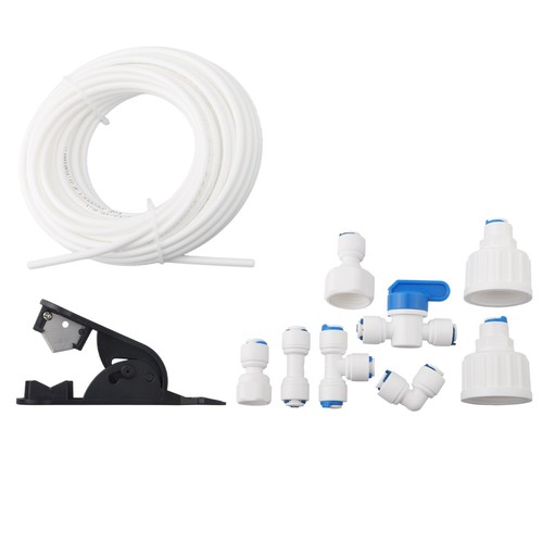 Easily Installable Comprehensive 15 M Refrigerator Connection Tube and Fittings